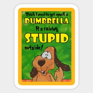 DUMBRELLA Sticker